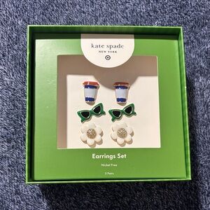 Kate Spade x Target Earrings set